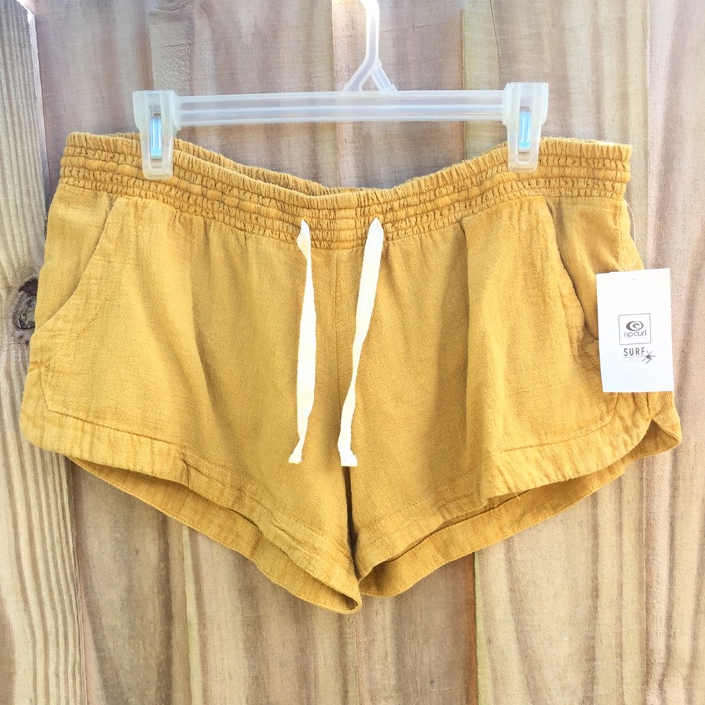 🌵Rip Curl Shorts 100% Cotton Stretch Waist